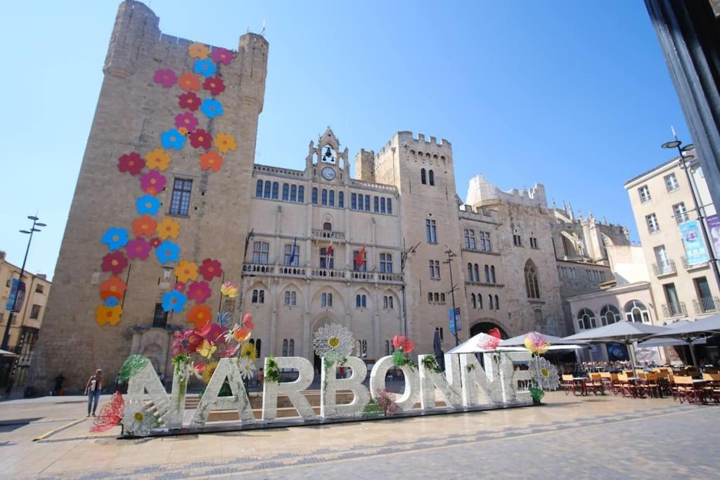A 5Mn De La Reserve Africaine, Charmante Maison De Village Avec Patio Sigean Buitenkant foto
